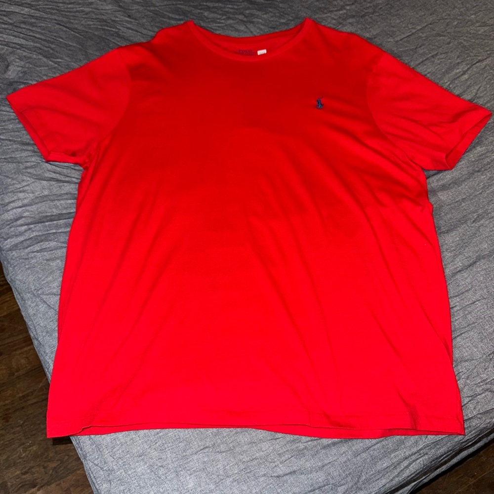 Red polo Ralph Lauren t shirt